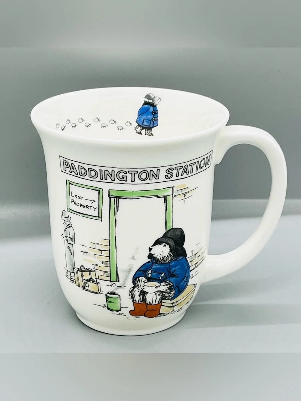 COALPORT Paddington Station Bear Bone China Childs Tea Coffee Mug Bowl Plate Set